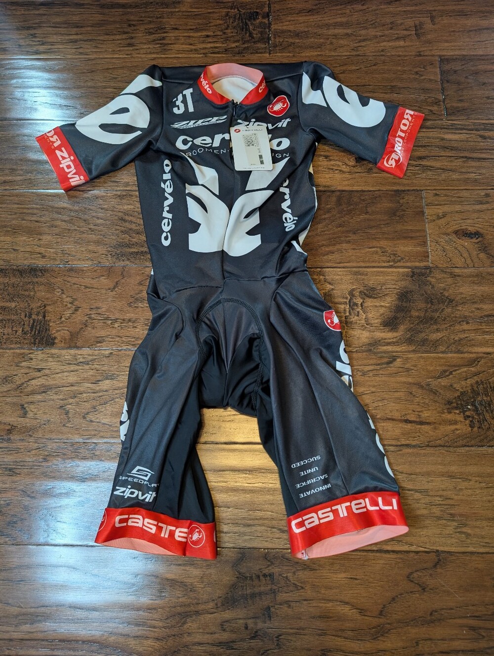 Castelli Test Team TT Suit SS Size Small *see description*